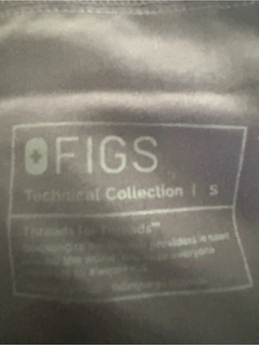Figs Men's Dark Gray Jogger Pants with Blue Drawstring